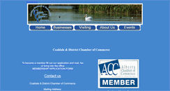 Desktop Screenshot of coaldalechamber.com